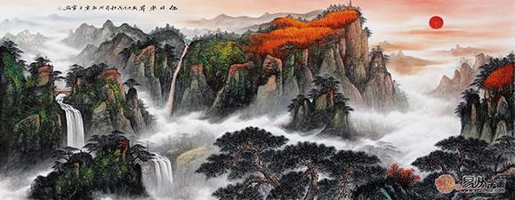 山東美協(xié)會(huì)員王寧筆下的泰山畫(huà)風(fēng)水布局安排揭秘