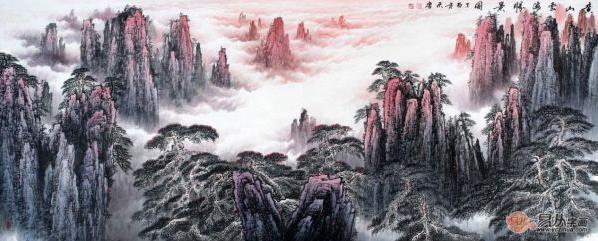 辦公室適合掛什么畫,山水畫旺風(fēng)水升格調(diào)