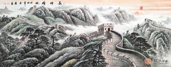 辦公室適合掛什么畫,山水畫旺風(fēng)水升格調(diào)