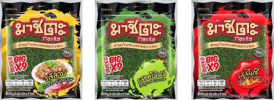 瑪喜泰海苔(masita)推出新海苔包裝和品牌代言人Nonkul新宣傳片即將面世