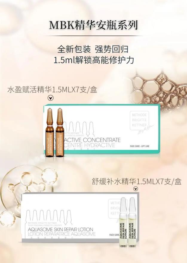 換季肌膚問題多?德國MBK「瓶」實力耀你美麗