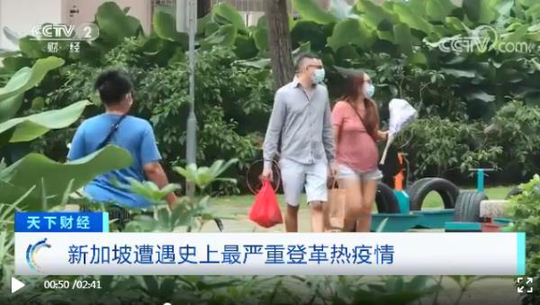 新加坡遭遇史上最嚴重登革熱疫情,感染病例已超2萬,死亡19例