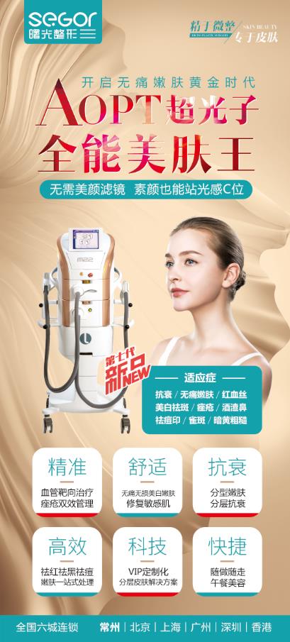 新品推薦|AOPT超光子嫩膚強(qiáng)勢(shì)入駐常州曙光整形醫(yī)院