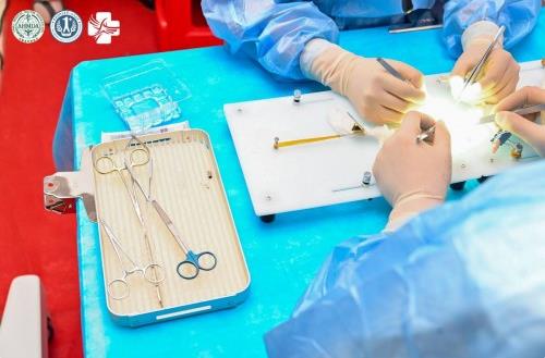 合肥經開普仁外科醫院成功舉辦安徽省醫師協會手外科分會第一屆小血管吻合技能大賽