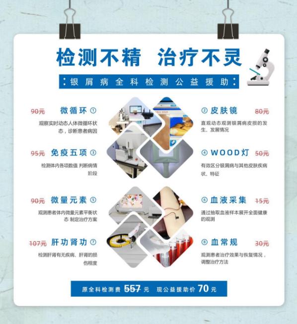 黑龍江盛京銀屑病醫(yī)院名醫(yī)坐診 助力十一皮膚病精準(zhǔn)檢測