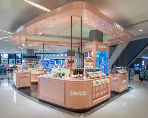 古馳美妝精品店正式登陸cdf三亞國際免稅城