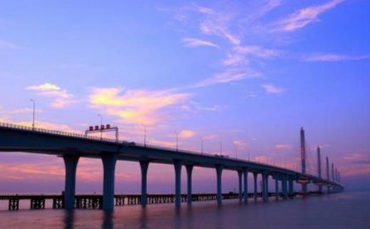 世界最長最寬的多塔斜拉橋 嘉紹跨海大橋全長69.5公里