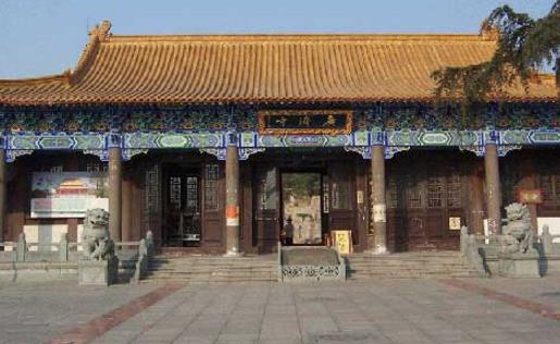 世界唯一的鼓形經幢 位于北京城內西城區的廣濟寺