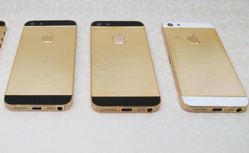 世界上最貴的手機(jī) 黃金鉆石定制版iphone5約1億元人民幣