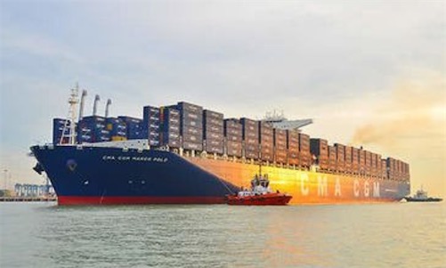 世界上最大的貨輪 馬可波羅號可裝190000噸貨物