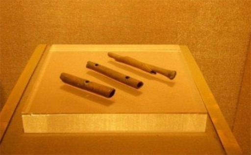 中國最古老的樂器骨哨 河姆渡骨哨大約流行于新石器時代
