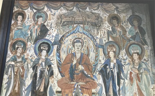 世界現存最早的版畫《說法圖》出于唐朝咸通九年