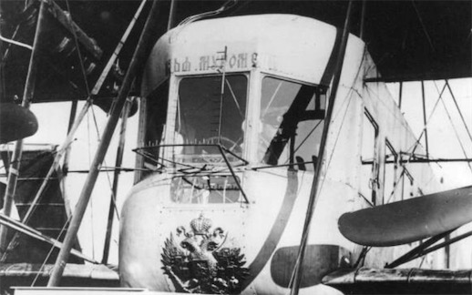 第一架裝有四臺(tái)發(fā)動(dòng)機(jī)的重型轟炸機(jī) 1912年制造的伊里亞·穆羅梅茨重型轟炸機(jī)