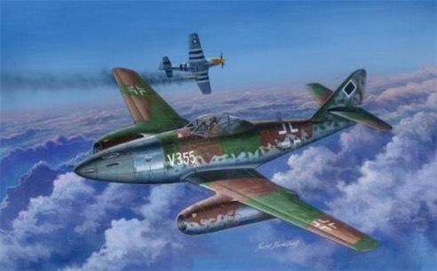 世界最早的噴氣式戰斗機 1942年德國研制成功ME262型戰斗機