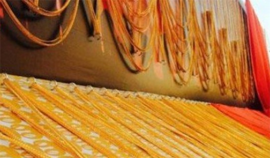 世界上最長的手工金鏈 迪拜金街展出一條長達5522米的金鏈子