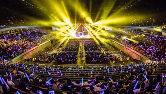 中國最大的籃球館 北京凱迪拉克中心建筑面積6.3萬平方米