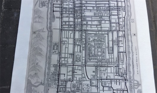 中國現存最完整的古代碑刻城市地圖 1229年的平江圖