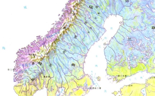 歐洲最大的半島 斯堪的納維亞半島有75萬平方千米
