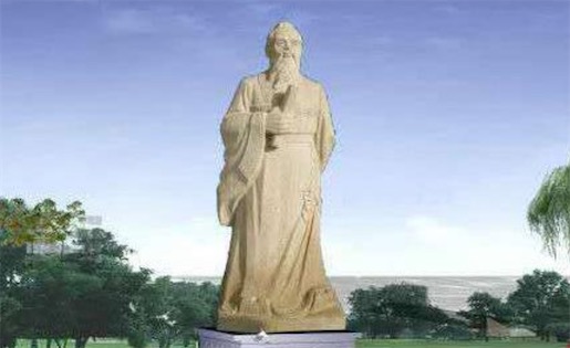 中國最大的青石孔子塑像 四川師范大學(xué)的孔子雕像高8.27米