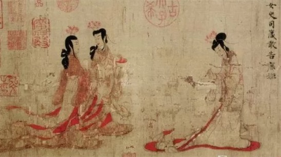 中國(guó)最早的卷軸畫(huà) 《女史箴圖》為東晉顧愷之創(chuàng)作