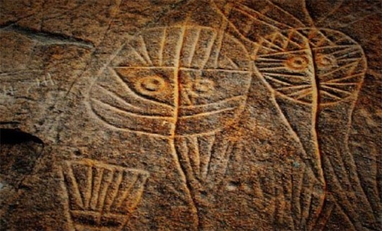 中國最早的巖畫 將軍崖巖畫距今約7000年
