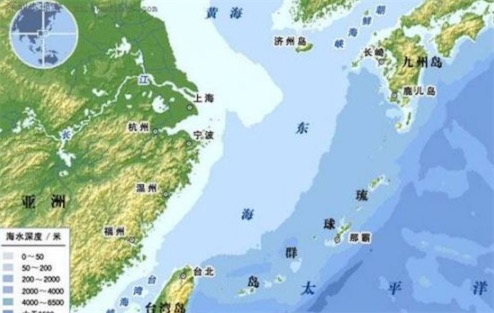 中國生產力最高的海 東海探明的天然氣儲量達700億立方米以上