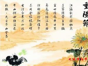 重陽節是幾月幾日？農歷九月九日重陽節來歷習俗