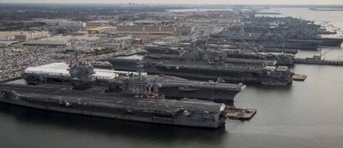 2018年世界國家軍費排行榜,美國6220億美元是中國的3倍