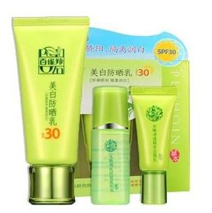 十款國產防曬霜排名,百雀羚美白防曬霜、東洋之花精華乳都不錯