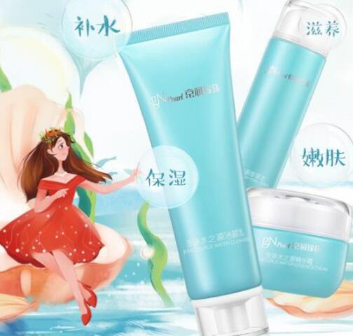 適合學生黨的護膚套裝排名,膜法世家睡蓮水光盈潤補水3件套物美價廉
