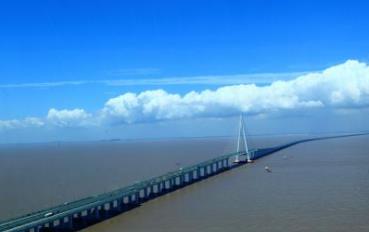 中國最美城鄉(xiāng)公路 杭州灣跨海大橋是世界第三長的橋梁