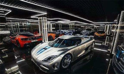 世界十大最貴的車庫(kù)排名 阿聯(lián)酋國(guó)家汽車博物館像小型的城市