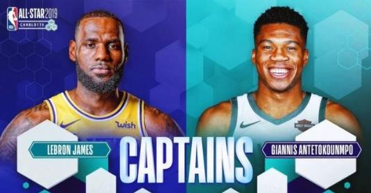 2019NBA全明星賽首發陣容名單公布:詹姆斯票王哈登入選 羅斯韋德落選