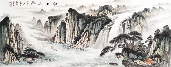 沙發背景墻掛什么畫好 選擇山水畫須遵循的4原則