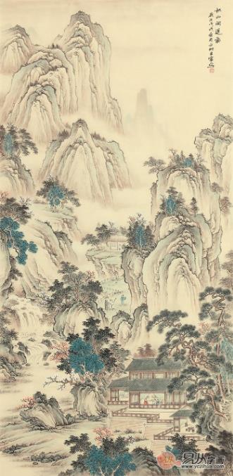 家居新中式掛畫 五款美到骨子里的中國風山水畫