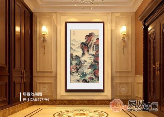 家居新中式掛畫 五款美到骨子里的中國風山水畫