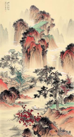 家居新中式掛畫 五款美到骨子里的中國風山水畫