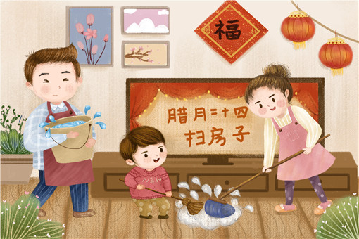 小年有安歇習俗-攝圖網
