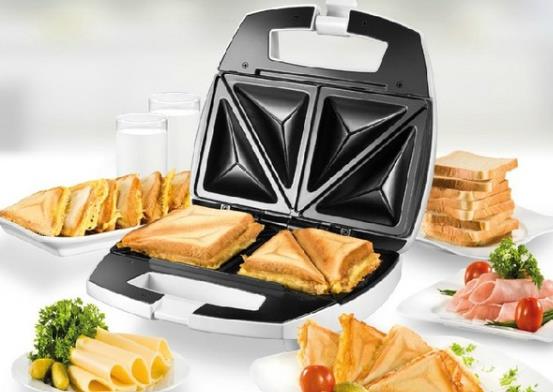 三明治機粘鍋了怎么洗干凈?三明治機能壓饅頭嗎?