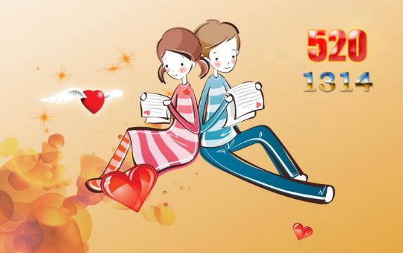 520是什么意思?5201314數(shù)字諧音意思是我愛你一生一世