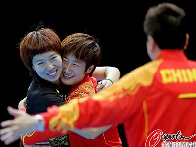 倫敦奧運會中國軍團第34金:乒乓球女團3-0完勝日本奪金衛冕