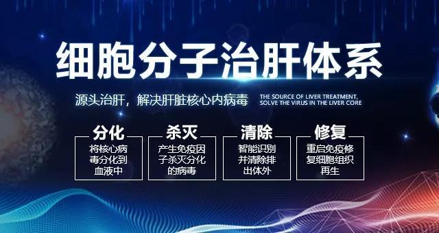 細胞分子治肝體系從源頭治療丙肝，幫助患者擺脫丙肝的影響